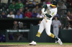 Langeliers logra 4 hits, Butler conecta jonrón y Atléticos vencen 5-2 a Rangers