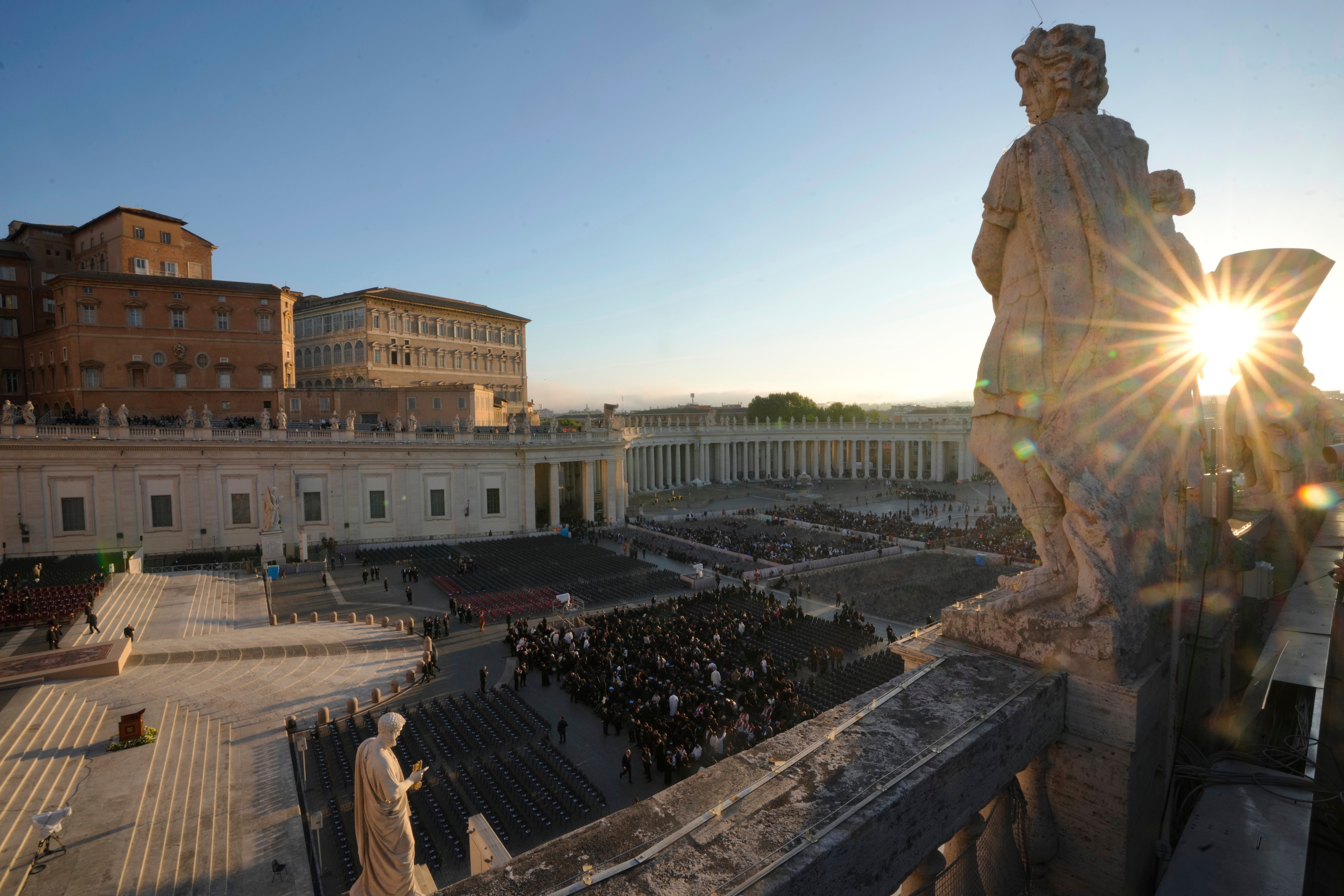 REP-GEN VATICANO-PAPA FRANCISCO-FUNERAL FOTOS
