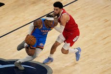 Thunder completa barrida sobre Grizzlies con victoria 117-115 y avanza a semifinales del Oeste