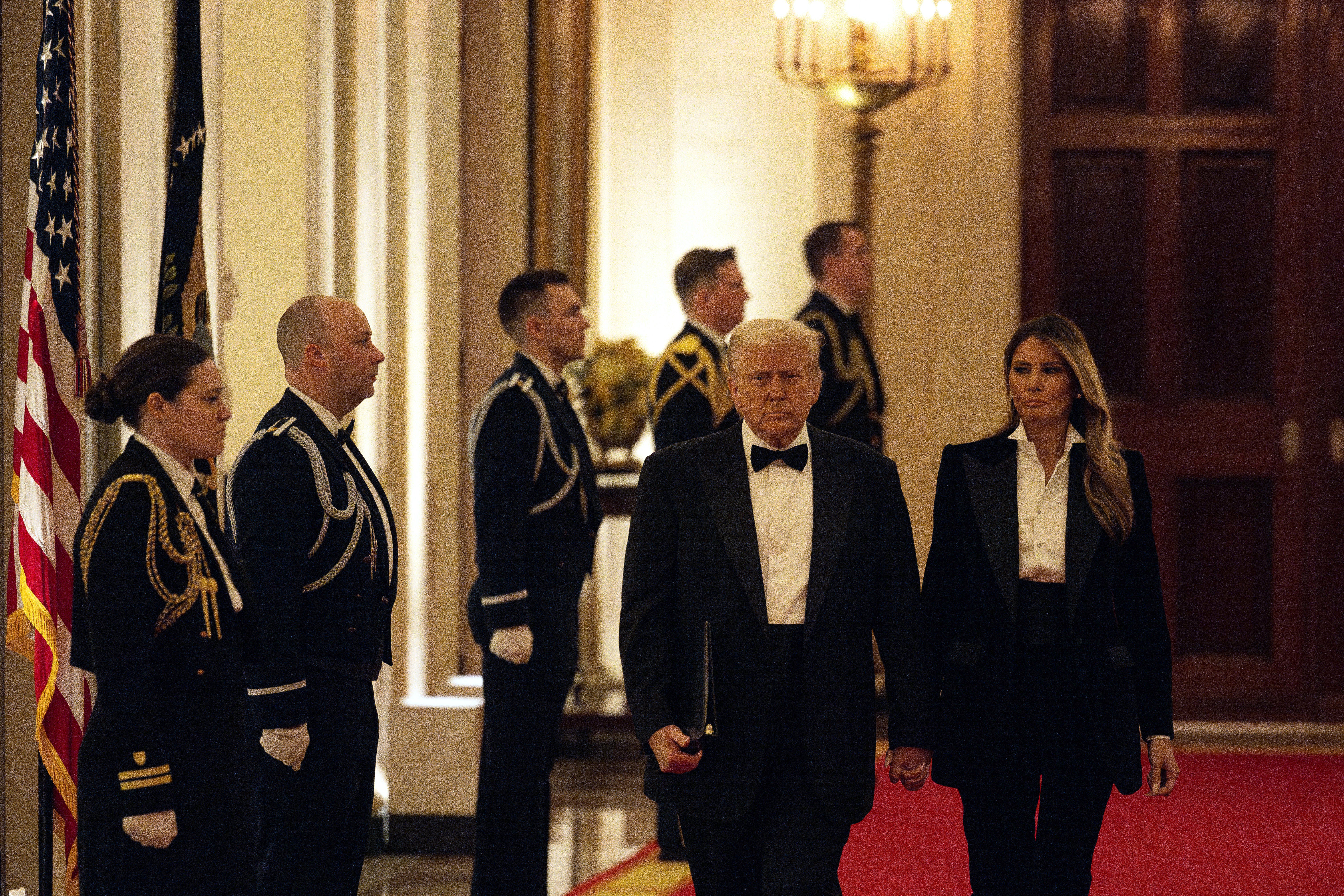 Las especulaciones sobre el estado del matrimonio se han intensificado por la escasa presencia de Melania en la Casa Blanca.