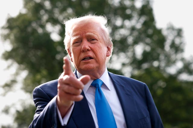 <p>El presidente Donald Trump afirmó que las encuestas de varios medios de comunicación estaban mostrando cifras erróneas sobre su nivel de aprobación</p>