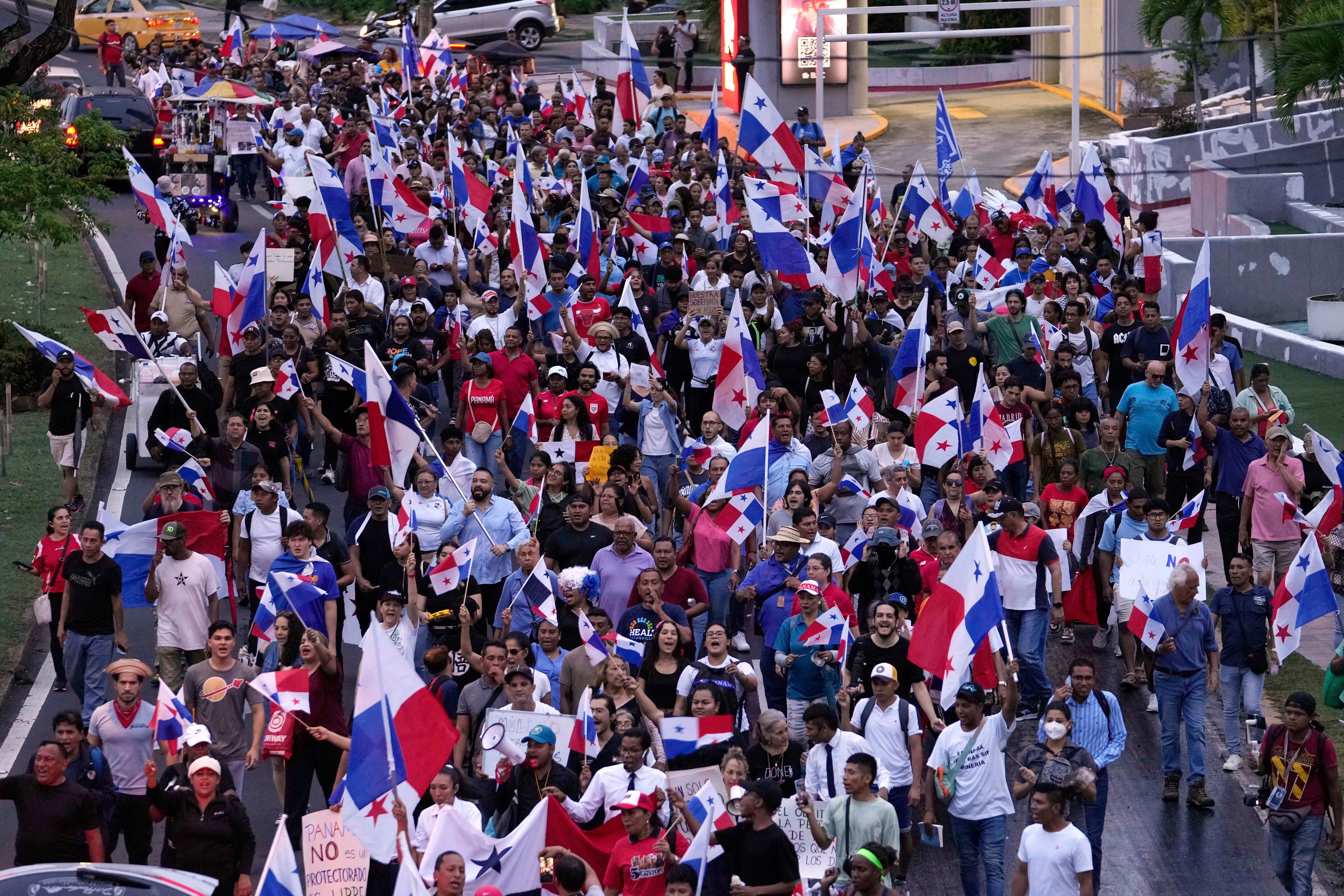 PANAMÁ-PROTESTAS
