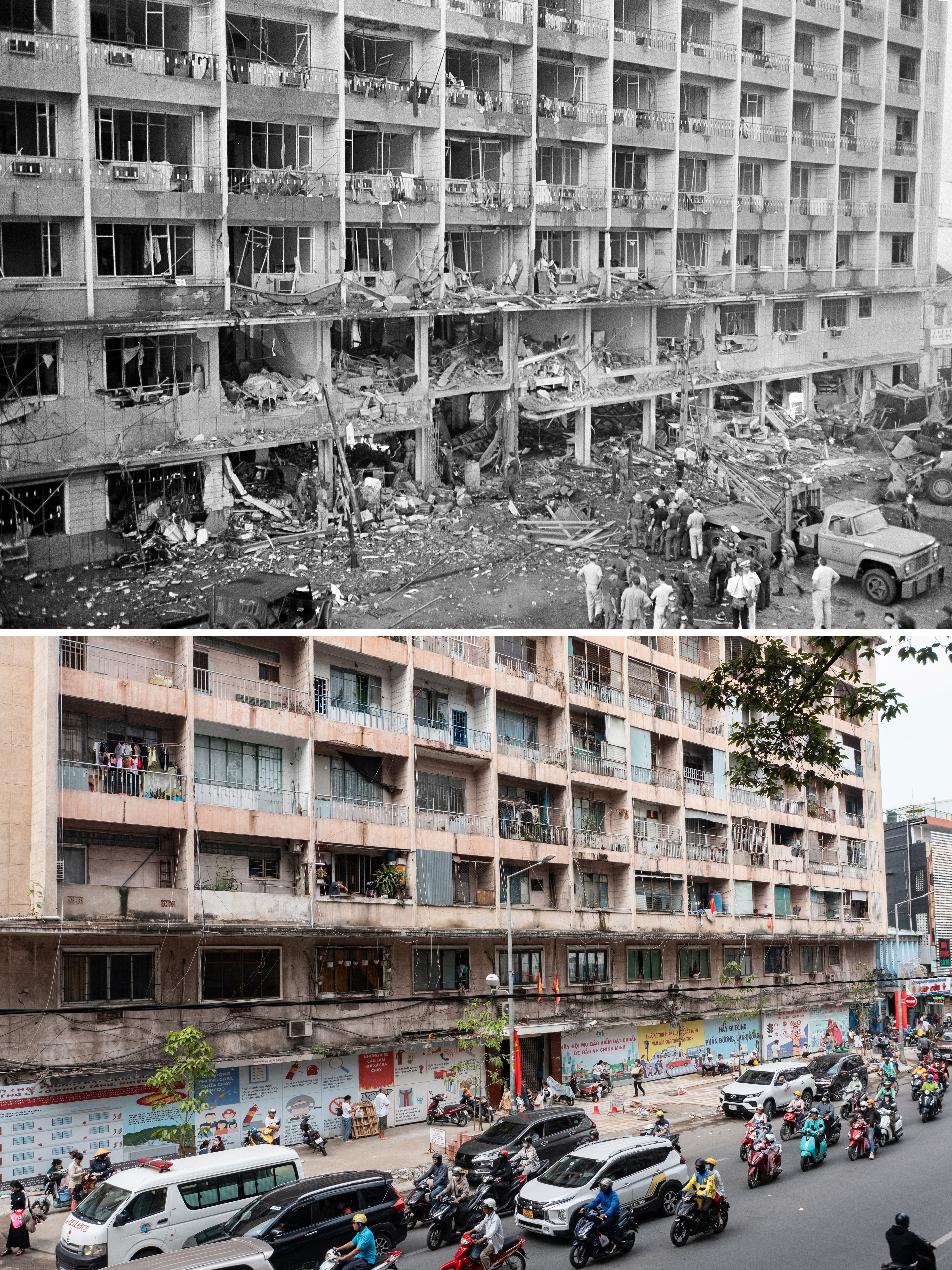 VIETNAM-GUERRA-ENTONCES Y AHORA-FOTOS