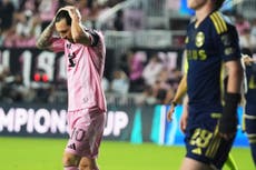 Whitecaps vencen 3-1 al Inter Miami y eliminan al equipo de Messi de Copa de Campeones de Concacaf