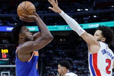 Brunson anota 40, Knicks superan 116-113 a Pistons y avanzan para medirse con Celtics