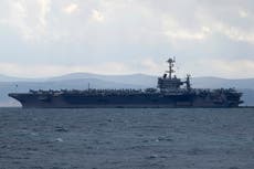 EEUU mantiene dos portaaviones en Oriente Medio una semana más para combatir a los hutíes