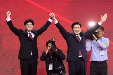 Principal partido conservador surcoreano nombra candidato presidencial a exministro Kim Moon Soo
