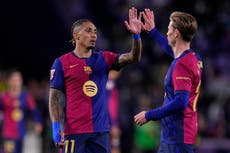 Barcelona remonta para vencer 2-1 al Valladolid y afianzar el liderato en la liga española