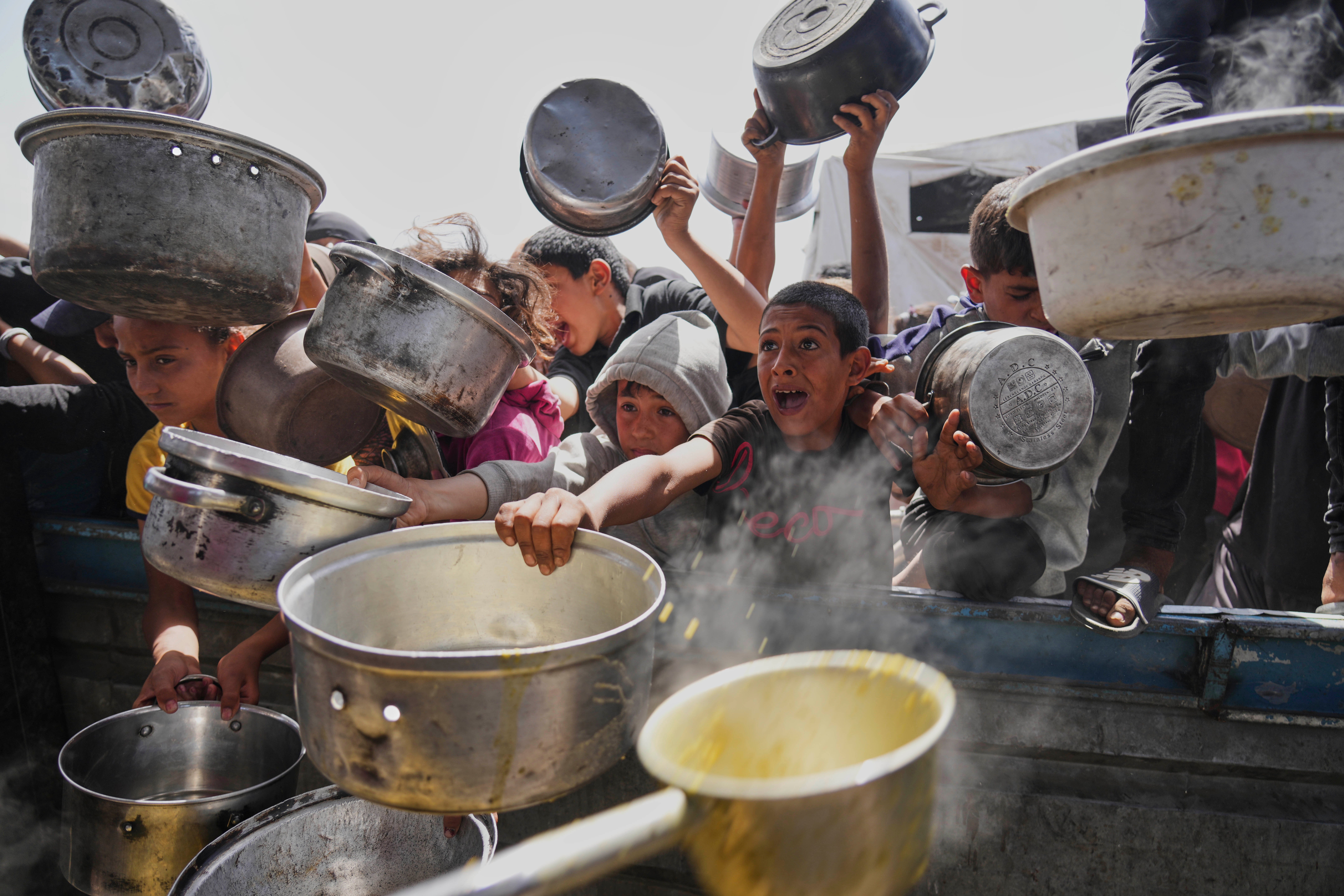 ORIENTE MEDIO-GUERRAS-GAZA-SAQUEOS