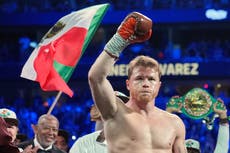 'Canelo' Álvarez vence a William Scull y vuelve a ser campeón indiscutido de peso supermediano