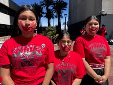 Pueblos indígenas marchan para crear conciencia sobre sus desaparecidos y asesinados