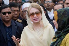 El regreso de la ex primera ministra de Bangladesh, Khaleda Zia aumenta la presión por elecciones