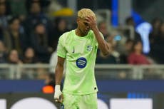 Yamal brilla pero dilapida oportunidad al final y Barcelona queda fuera de la Champions en semis