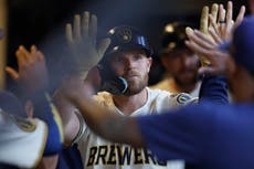 Cerveceros consiguen toda la ofensiva necesaria en la 1ra entrada para vencer 4-3 a Astros