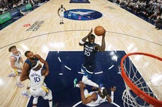 Timberwolves empatan la serie al apalear 117-93 a unos Warriors sin Curry