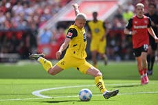 Dortmund arruina la despedida de Xabi Alonso en casa del Leverkusen