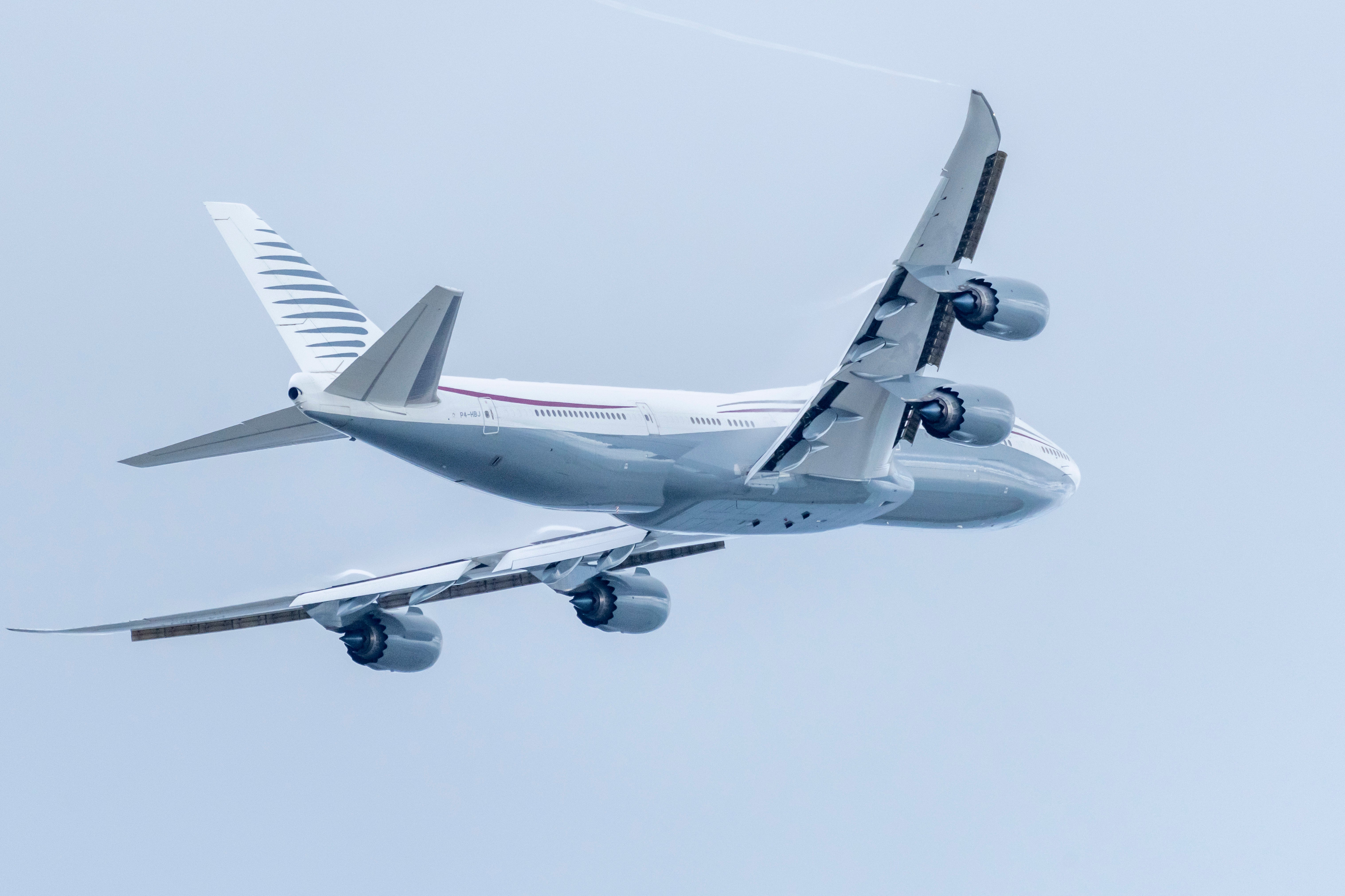 TRUMP-QATAR-AVIÓN PRESIDENCIAL
