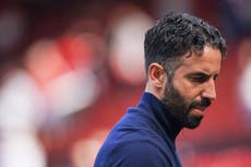 Ruben Amorim está avergonzado y hay dudas sobre su futuro como entrenador del Manchester United