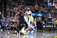 Pacers pierden a Bennedict por expulsión tras golpear con el puño cerrado a Hunter de Cavs