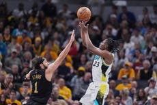 Pacers igualan récord de playoffs de la NBA con ventaja de 41 puntos al medio tiempo ante Cavaliers