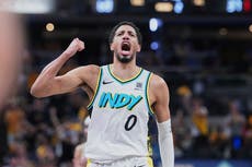 Pacers logran ventaja de 41 al descanso y aplastan 129-109 a Cavaliers para liderar 3-1 la serie