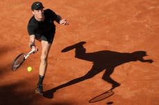 Sinner gana su segundo partido tras suspensión por dopaje en el Abierto de Italia
