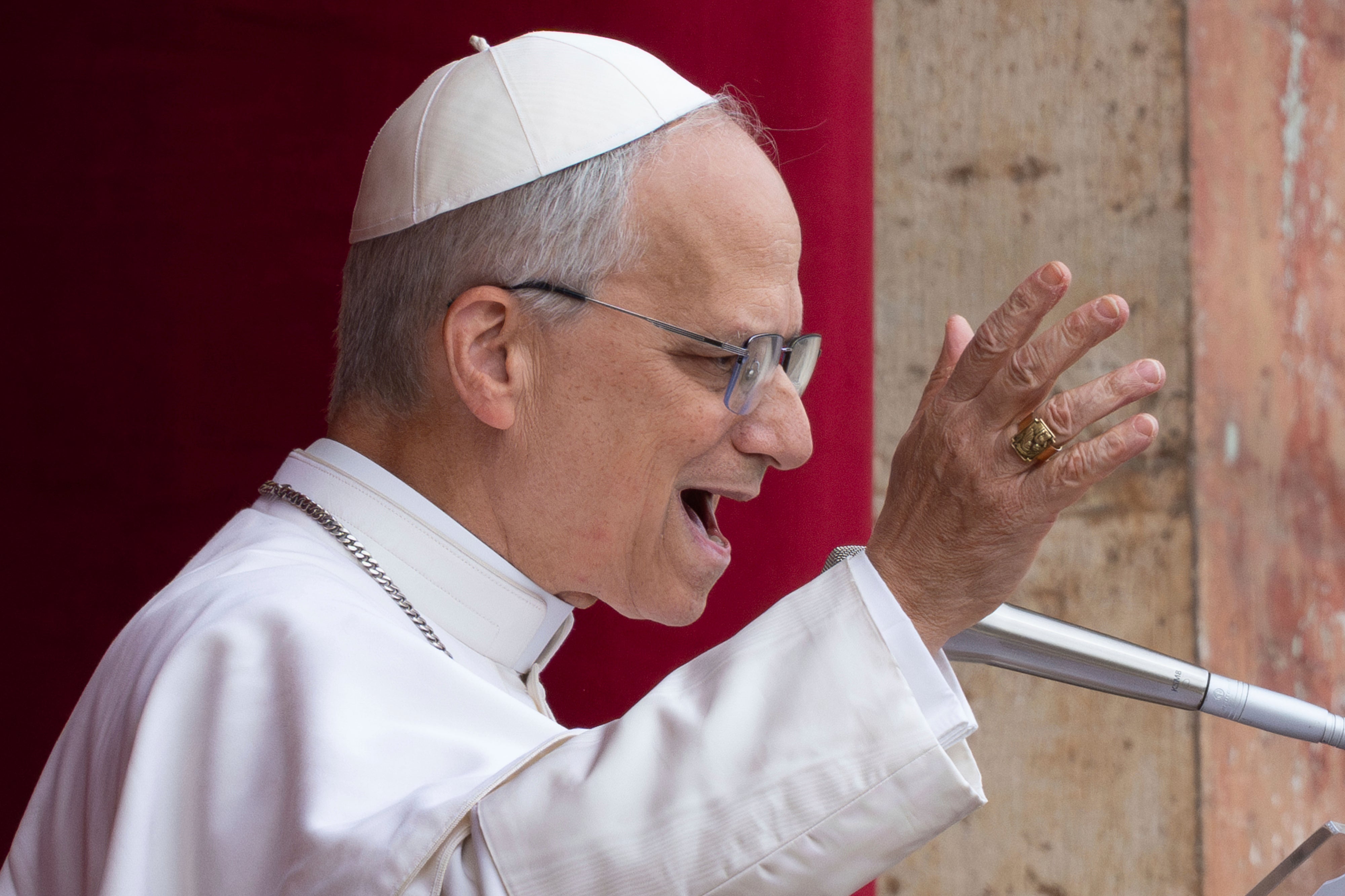 El papa León XIV pidió el domingo el cese de las hostilidades en Gaza y Ucrania