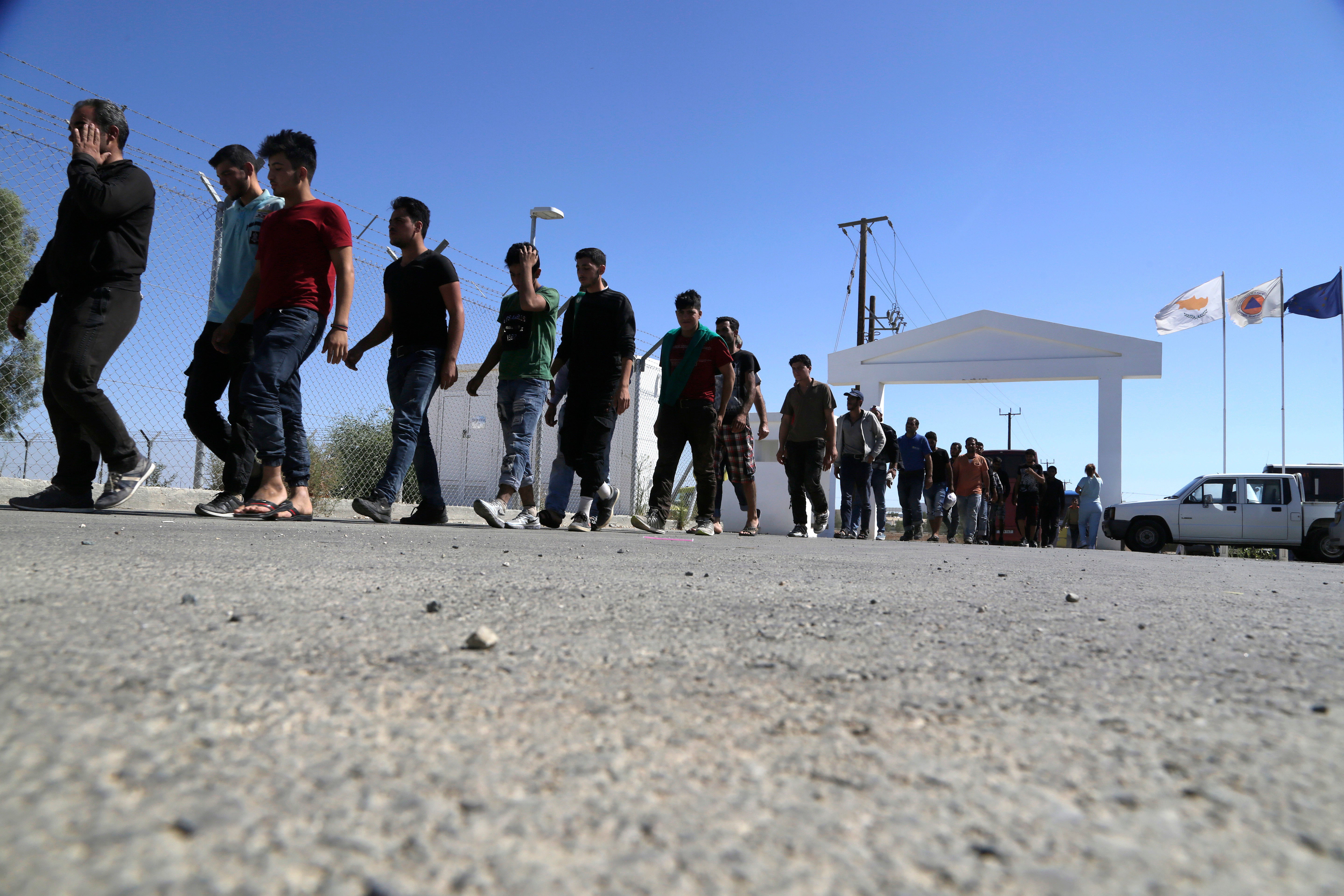 CHIPRE-SIRIA-MIGRANTES