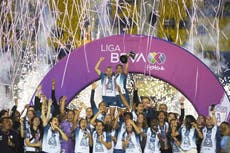 Pachuca gana su primer título de la Liga MX Femenil al vencer al América en el global