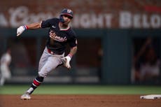 Wood impulsa carrera decisiva en la 8va y Nacionales rompen racha de 7 derrotas al superar a Bravos