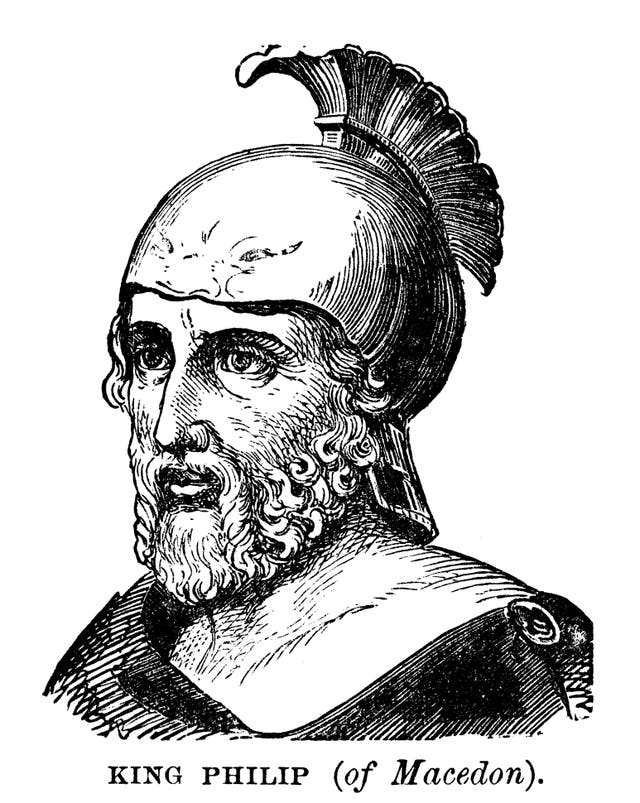 <p> Felipe II, el padre de Alejandro Magno</p>