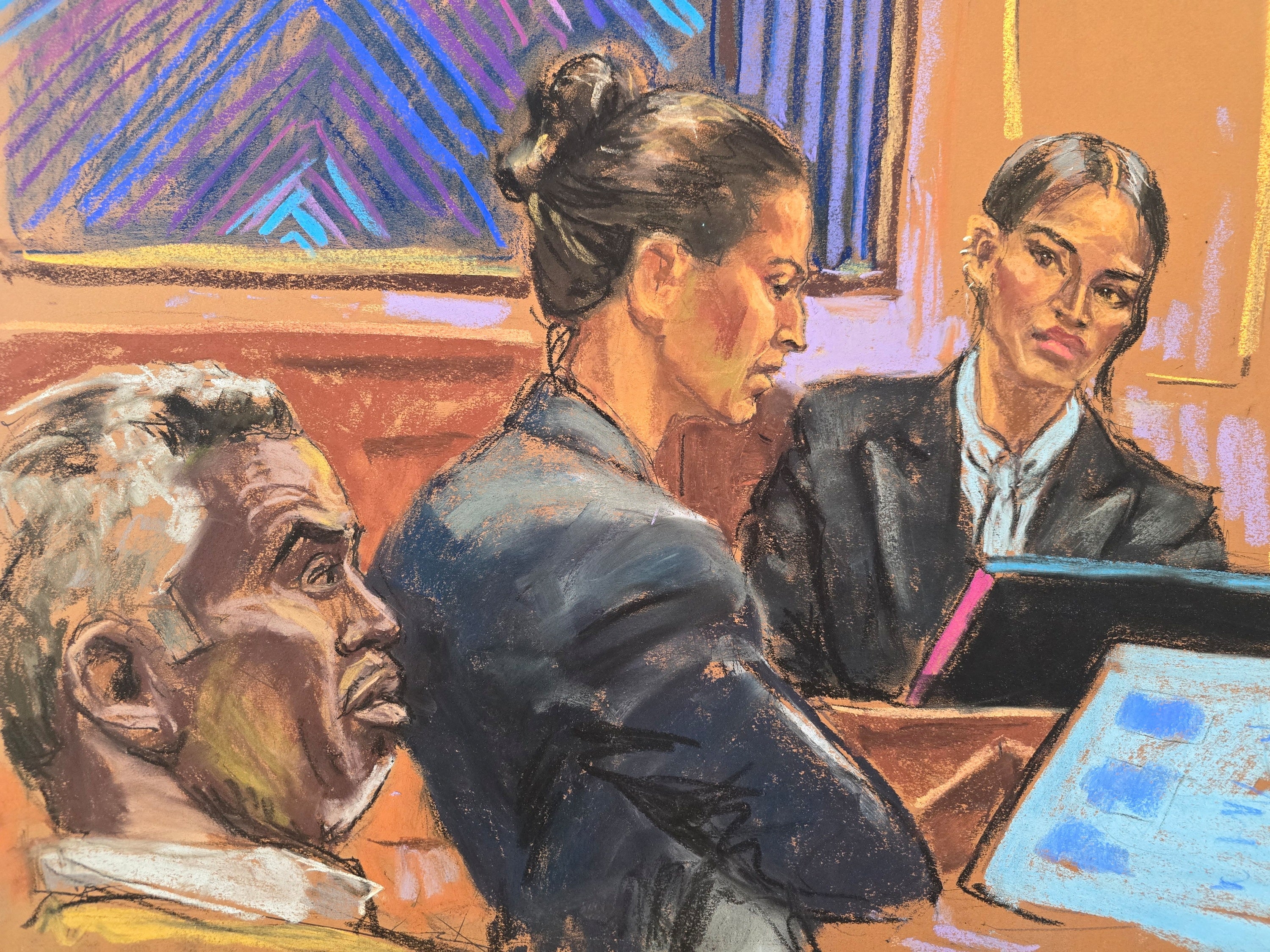 Los abogados defensores de Sean “Diddy” Combs interrogaron a Cassie Ventura acerca de sus mensajes de texto con Combs en relación con los freak offs a medida que se enfrenta al contrainterrogatorio durante el juicio.