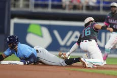 Rasmussen lanza seis entradas en blanco y Rays vencen 4-0 a Marlins