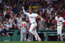 Rafael Devers responde como bateador designado de Boston tras un inicio lento