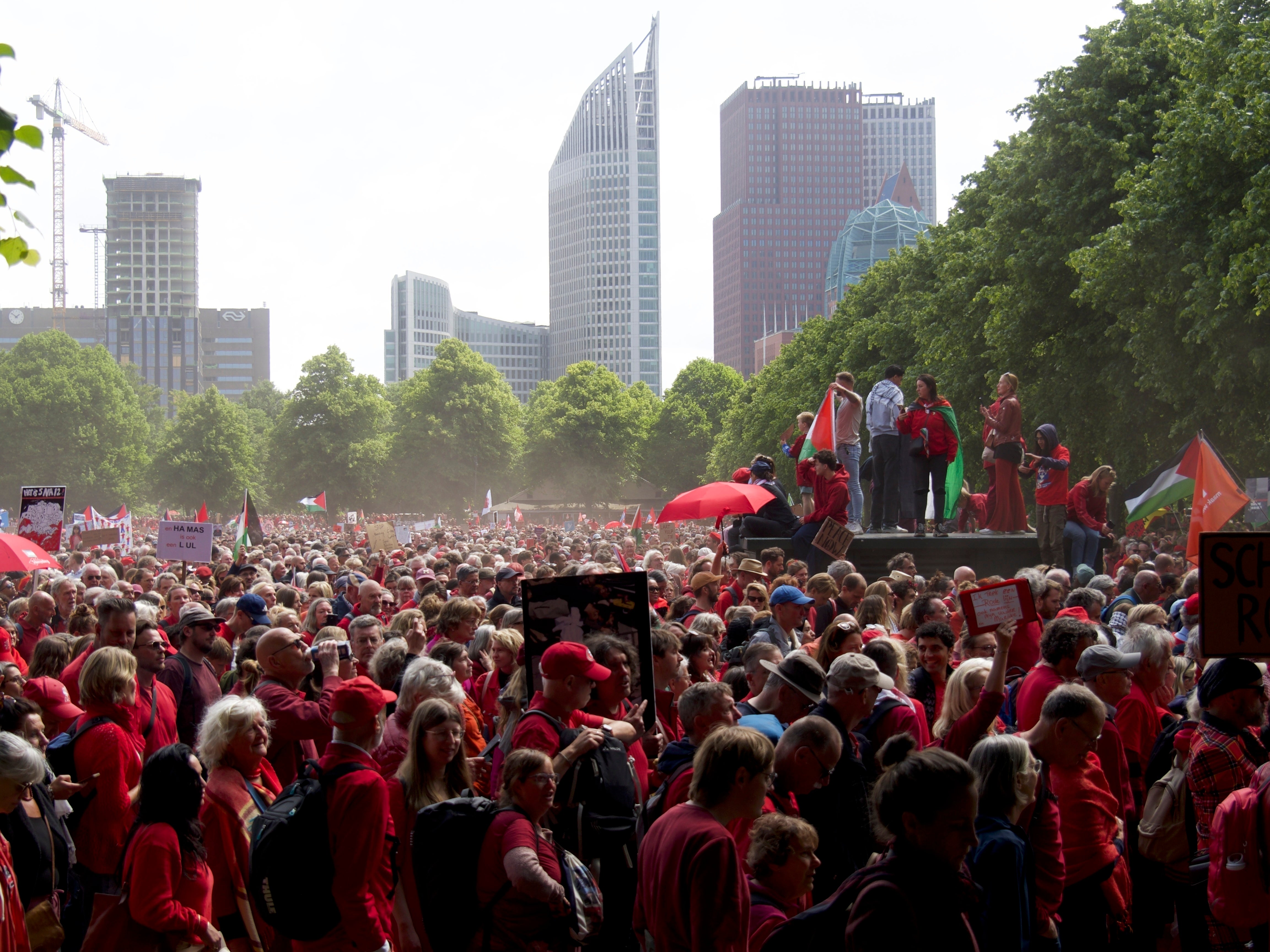 HOLANDA ISRAEL PROTESTA