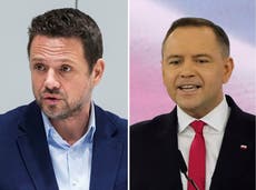 Los populistas conservadores son optimistas tras la primera vuelta de las presidenciales en Polonia