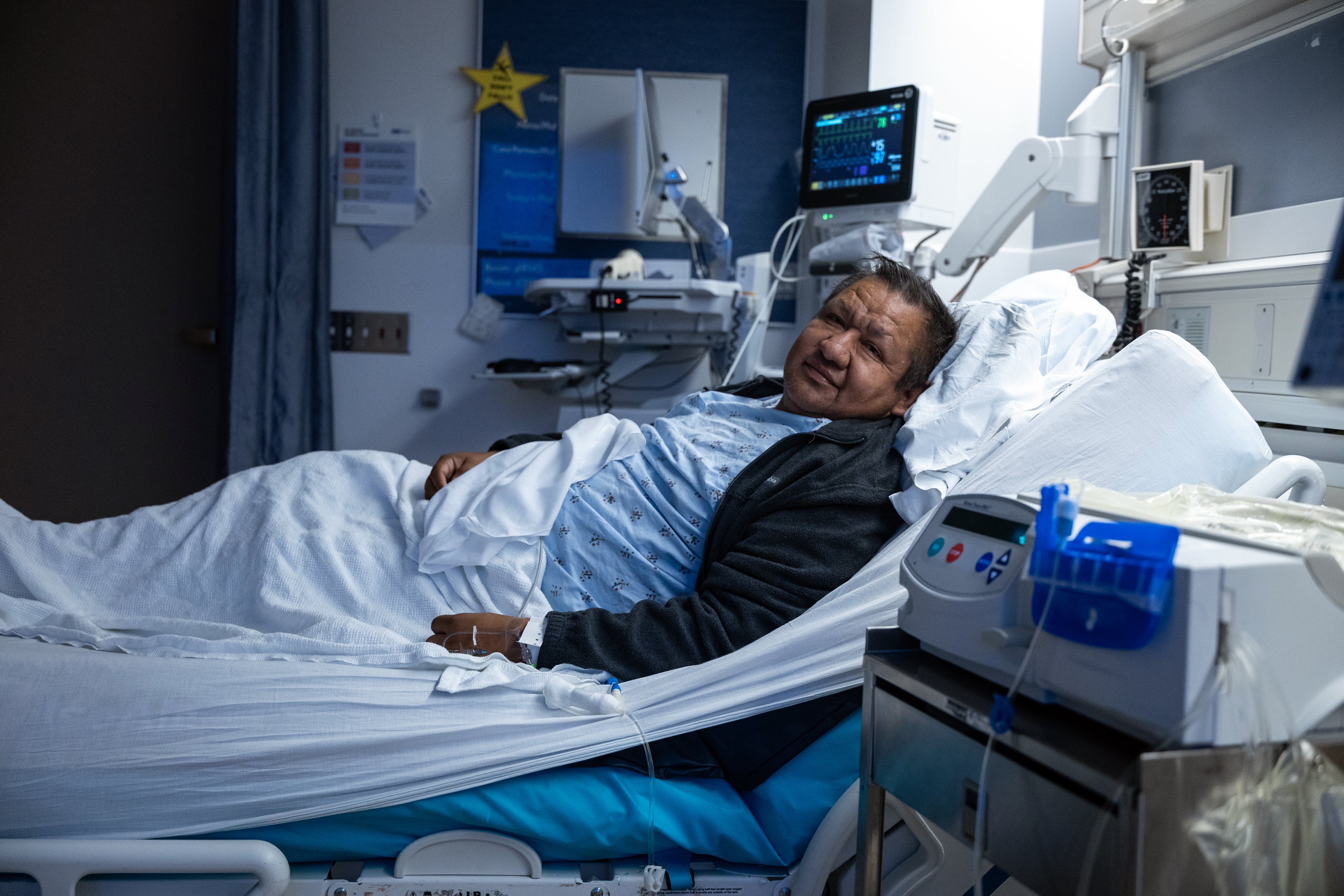 Paciente de transplante de vejiga
