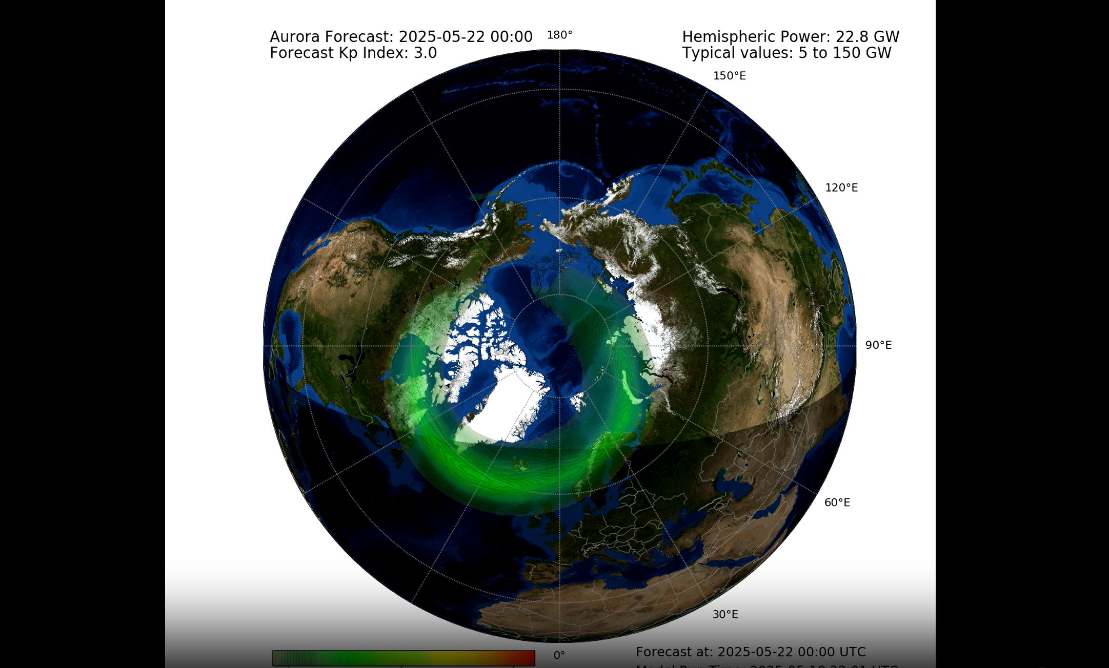 Según el Servicio Meteorológico Nacional del Reino Unido, se producirán auroras boreales sobre el Reino Unido e Irlanda el jueves 22 de mayo de 2025