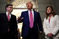 Trump en el Capitolio insta a republicanos divididos a unirse tras su proyecto de recorte fiscal