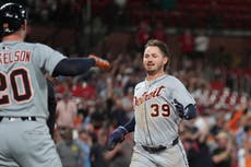 Greene conecta un doble impulsor en la 9ª entrada y Tigres superan 5-4 a Cardenales