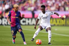 España: Cinco hinchas de Valladolid, condenados por insultos racistas contra Vinicius