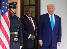 Trump recibe a Ramaphosa en Washington en medio de tensas relaciones