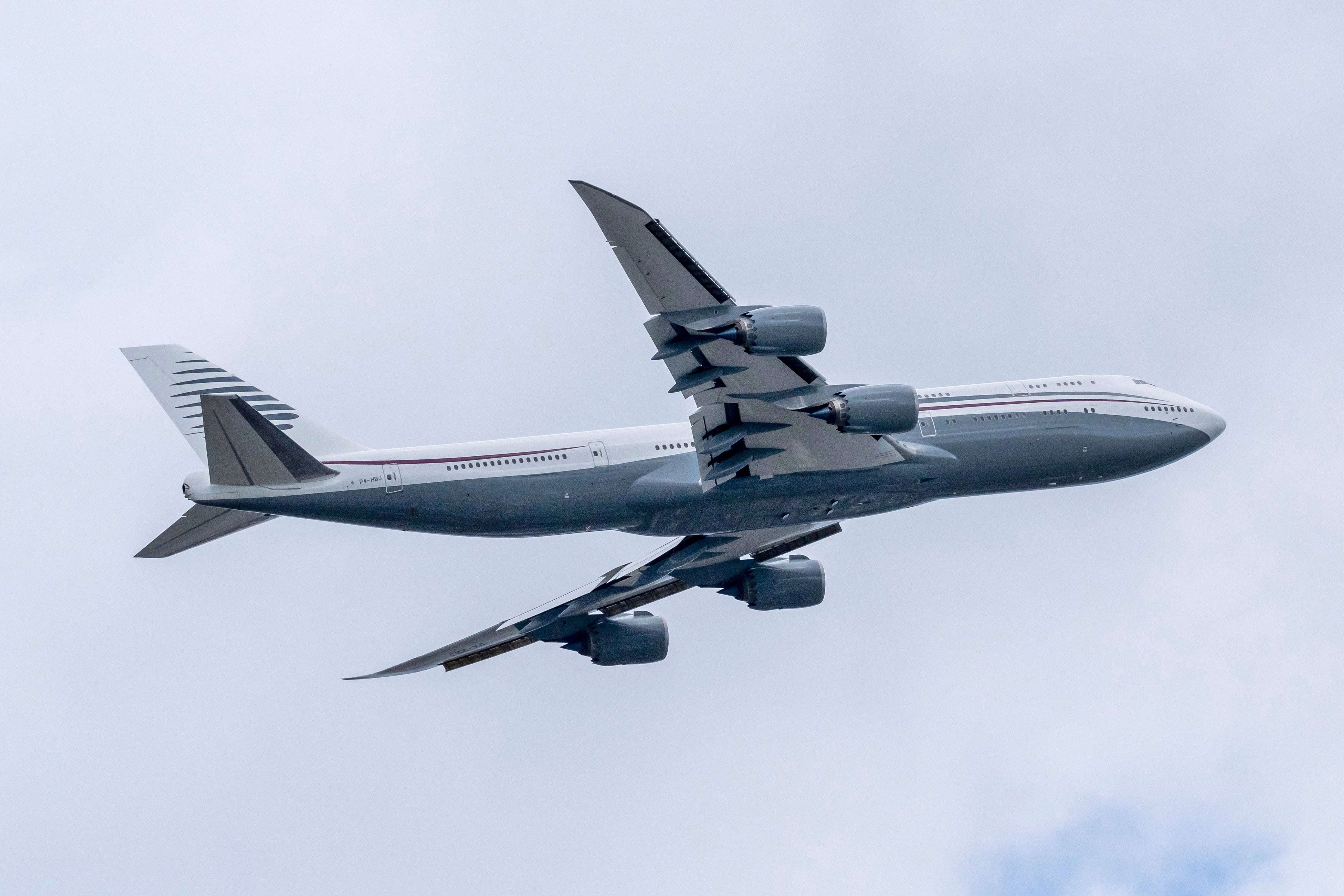 TRUMP QATAR AVION