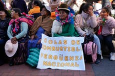 Se reactivan protestas en Bolivia en el marco de la crisis y a pocos meses de las elecciones