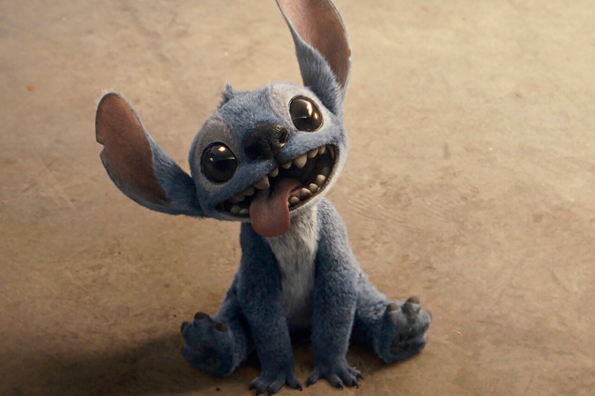 Stitch en CGI en la versión de acción real de Disney ‘Lilo y Stitch’