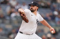 Rodón y los Yankees vencen 3-0 a Raners y ganan la serie a 3 juegos