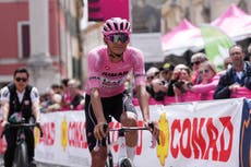 Isaac Del Toro amplía su ventaja en el Giro por cinco segundos. Pedersen gana su 4ta etapa.