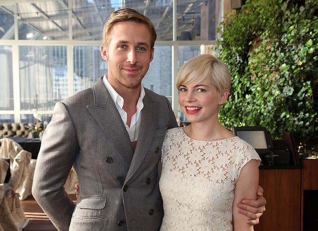 <p>Ryan Gosling y Michelle Williams en 2010</p>