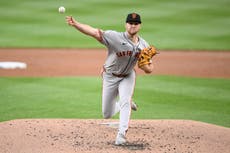 Roupp lanza hasta la 7ma entrada, Gigantes vencen 4-0 a Nacionales