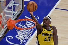 Pacers toman ventaja de 2-0 sobre Knicks; Siakam anota 39 puntos en victoria por 114-109